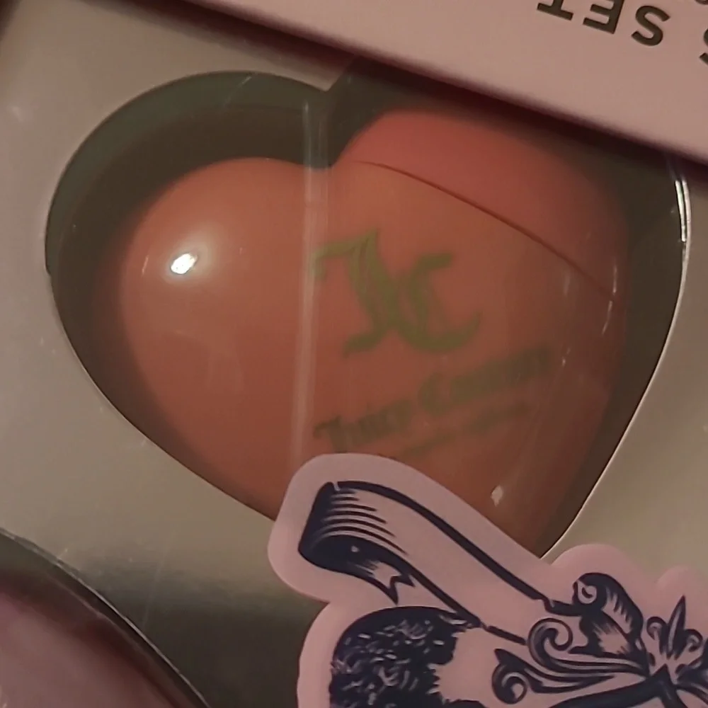 Juicy Couture Heart Lip Gloss Collection - Pink, Cream, Tan